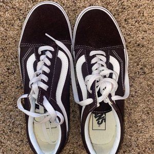 Vans Old Skool Shoe - Dark Brown